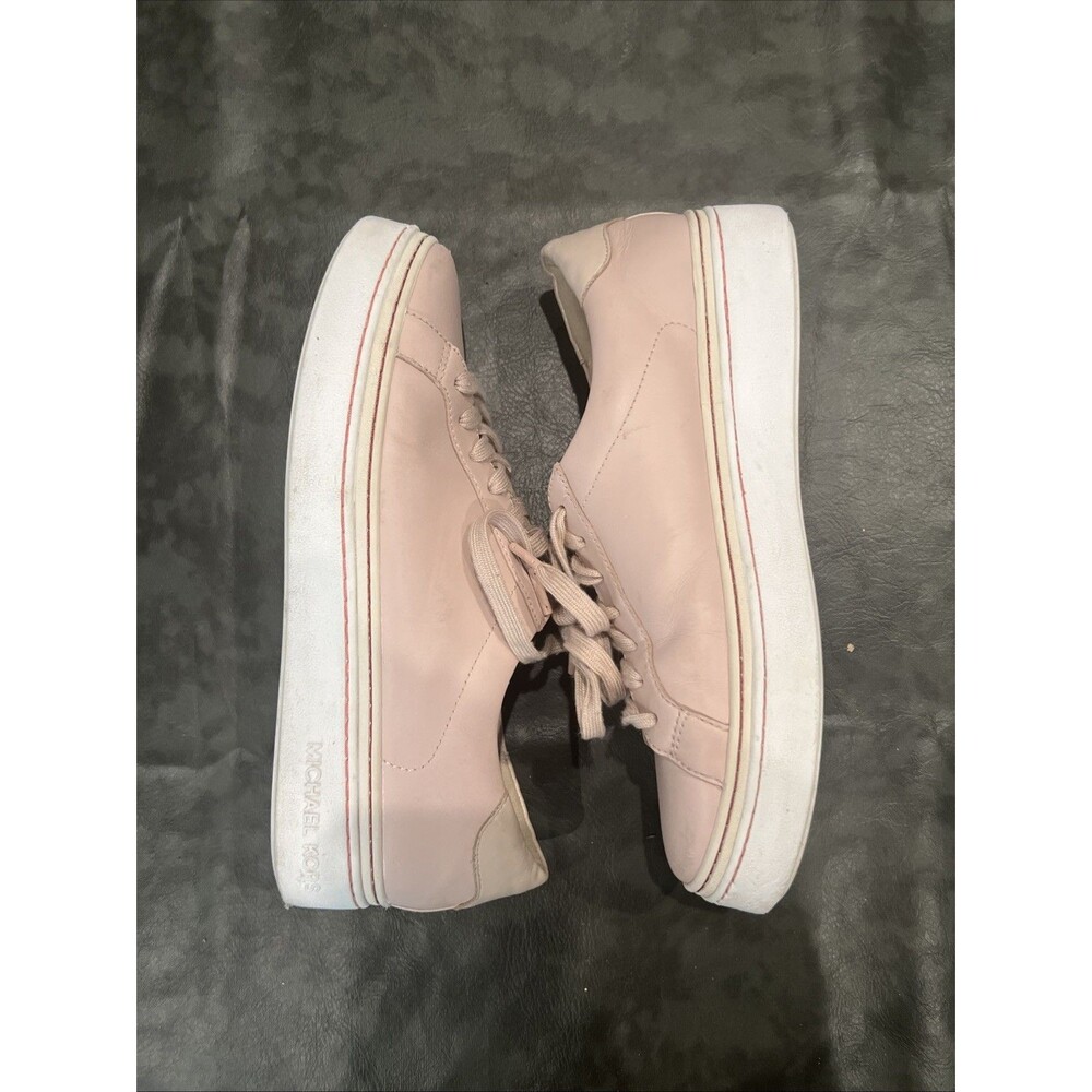 Michael Kors leather sneakers pink 9.5 Y2K Feminine